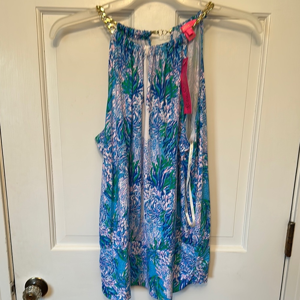 Lilly Pulitzer Bowen top xl NWT